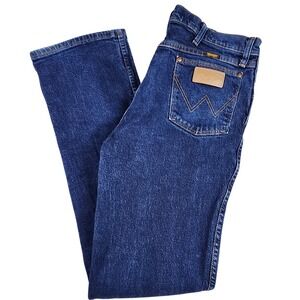 Wrangler Cowboy Cut Reg Fit Stretch Jeans Mens 35x34 Straight Western Ranchwear